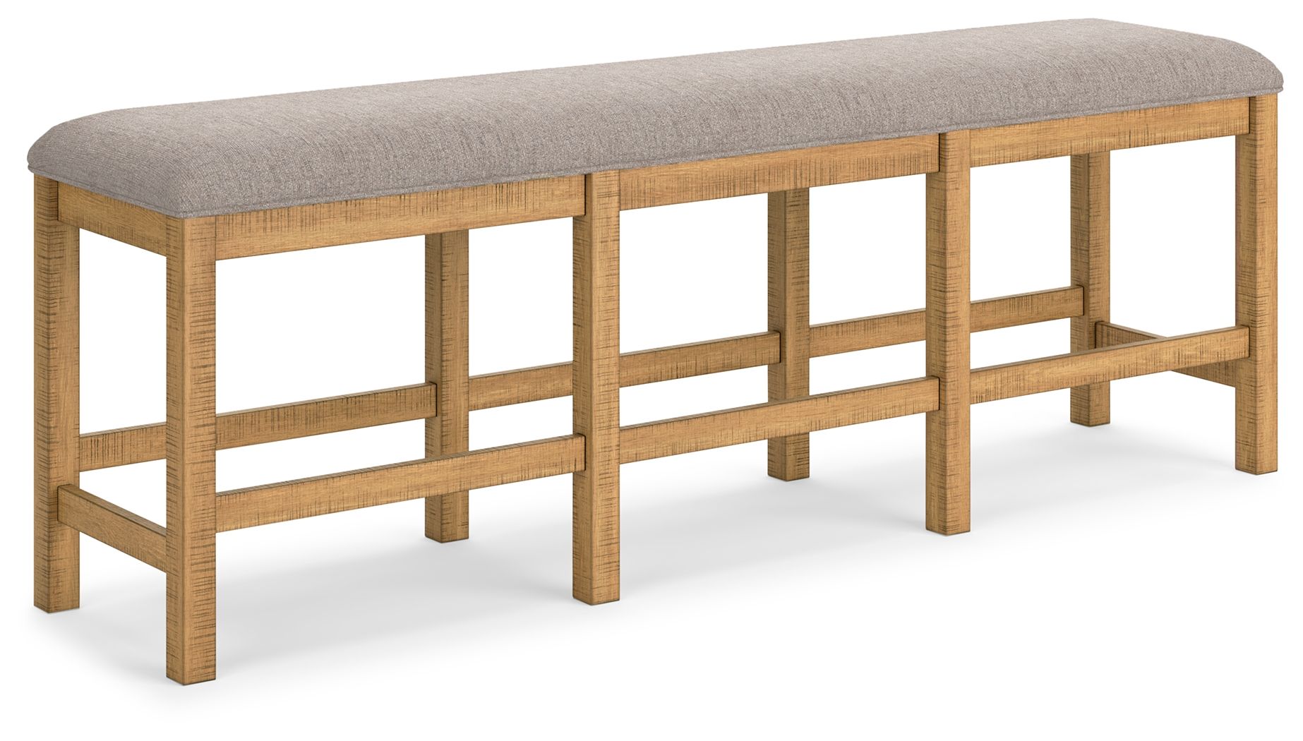 Havonplane XL Counter Height Upholstered Dining Bench - Thumbnail 2