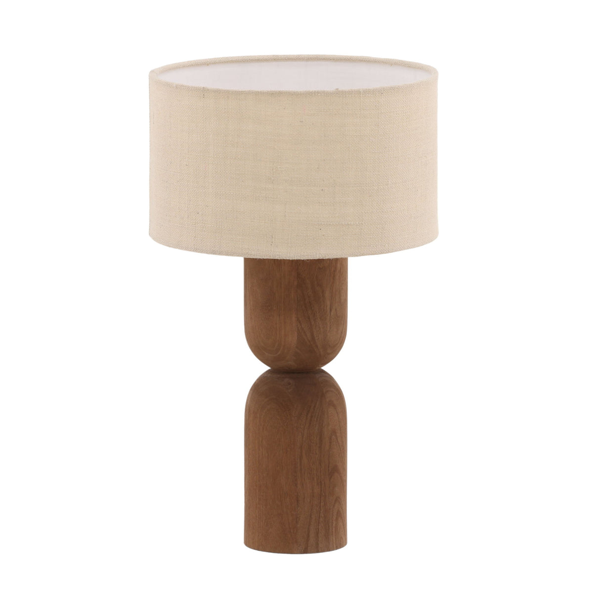 Anwen - Table Lamp - Medium Brown And Beige