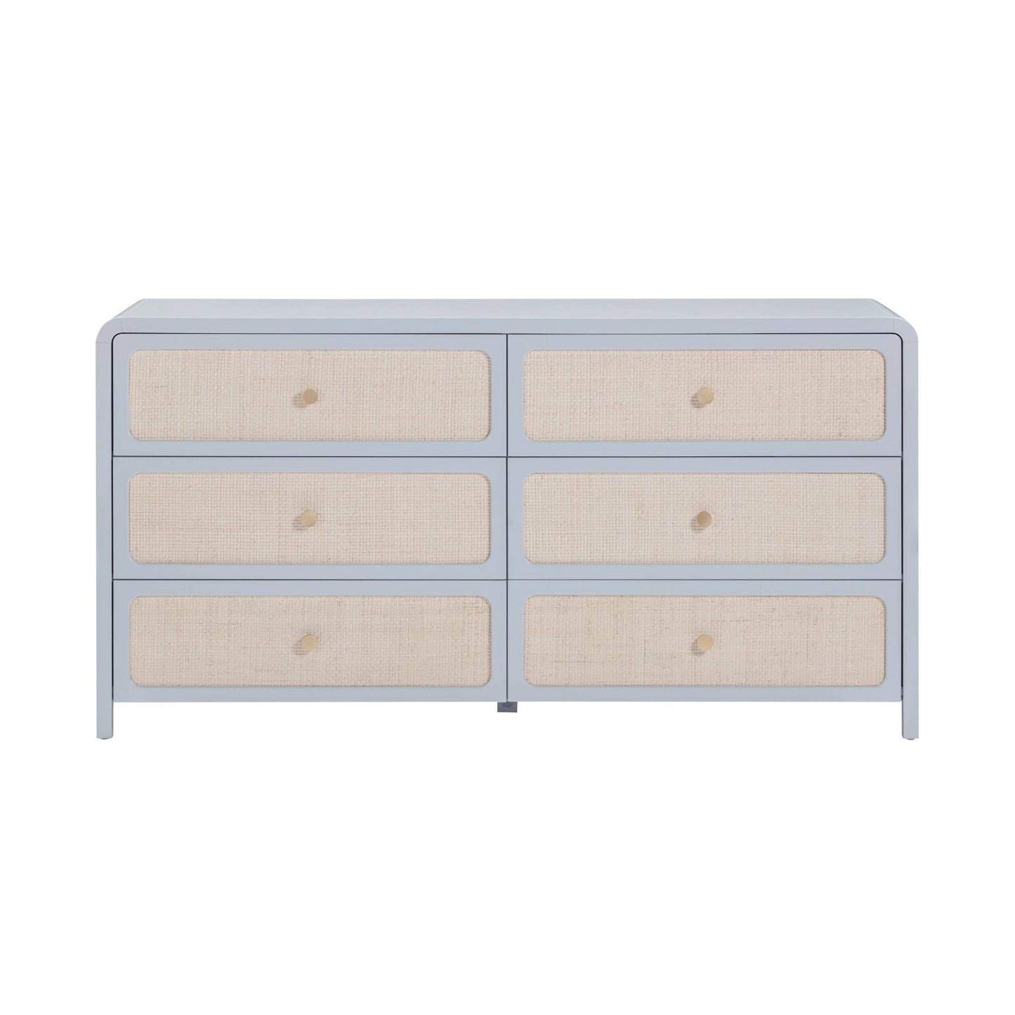 Patty - Rattan 6 Drawer Dresser