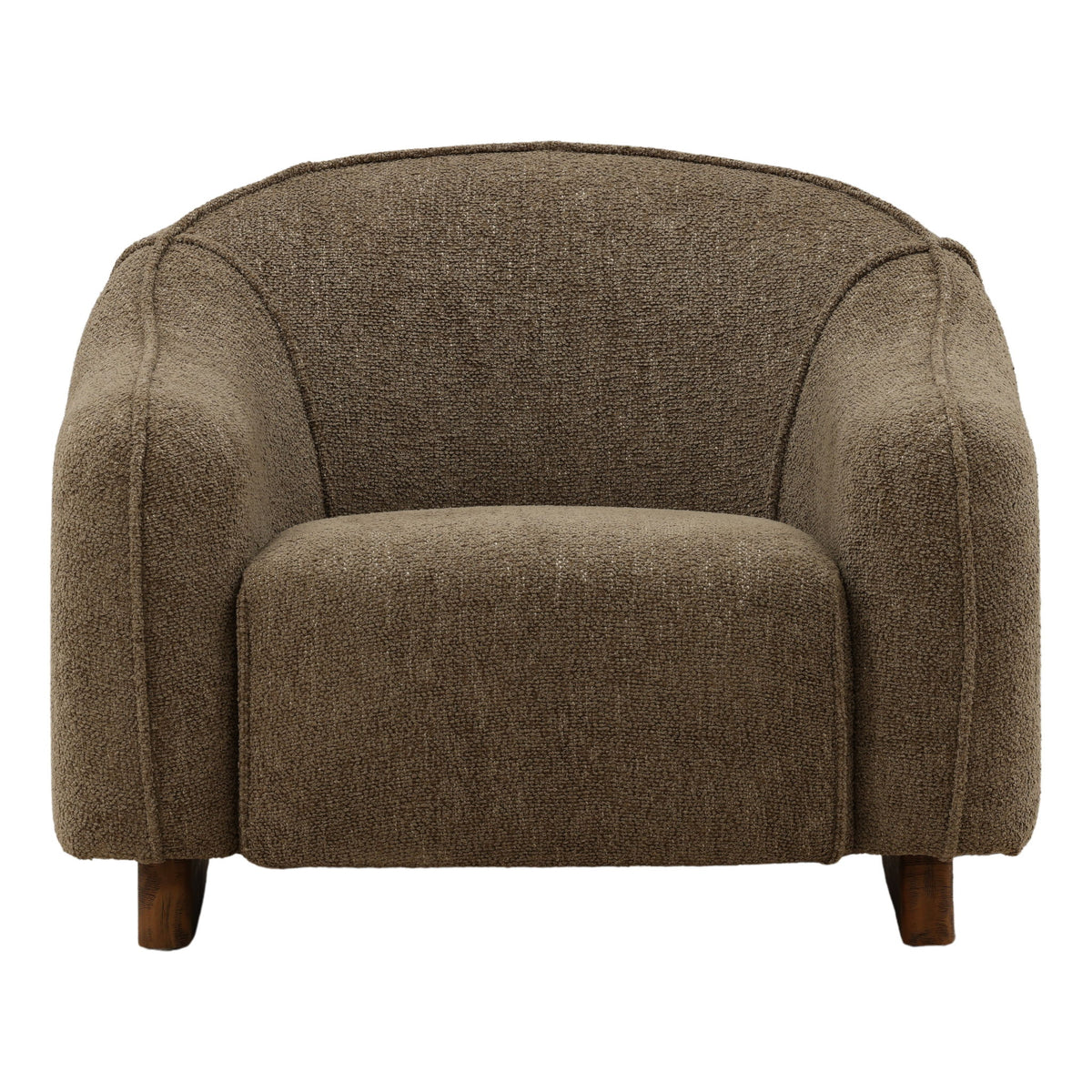 Quin - Occasional Chair - Dark Brown