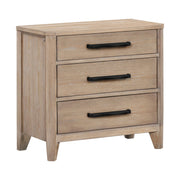 Breckenridge - 3 Drawer Nightstand With USB/C Port - Brown