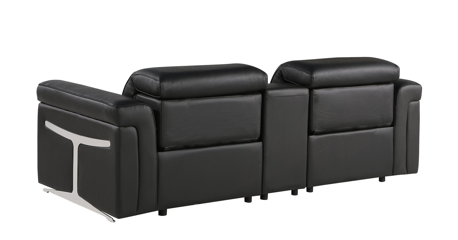 1126 - 3-Piece Modular Power Reclining Loveseat In With 2 Power Recliners & Power Headrests