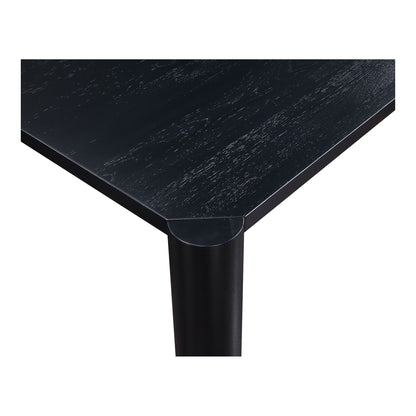 Post - Small Dining Table - Black Oak