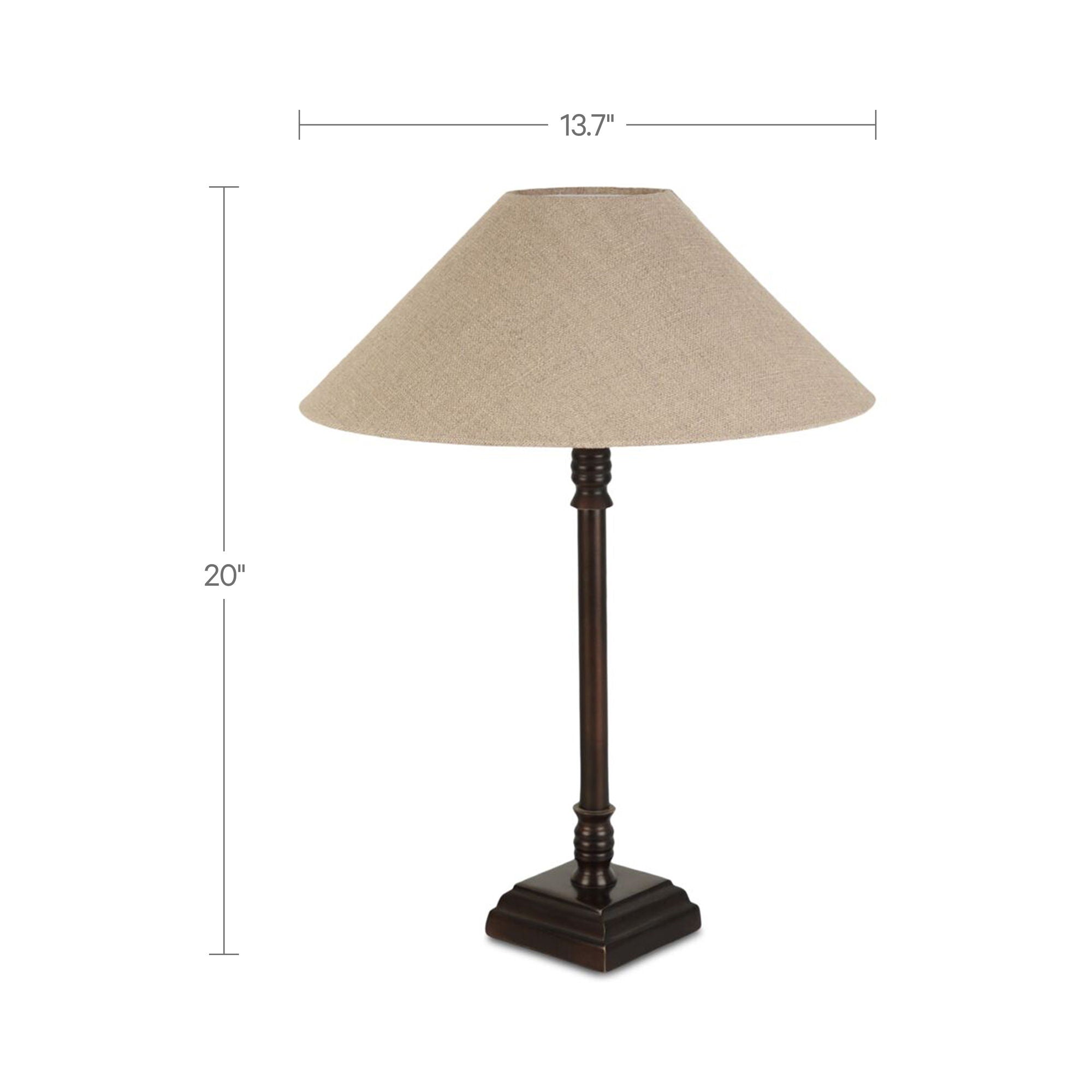 Mayfair - Table Lamp - Brown