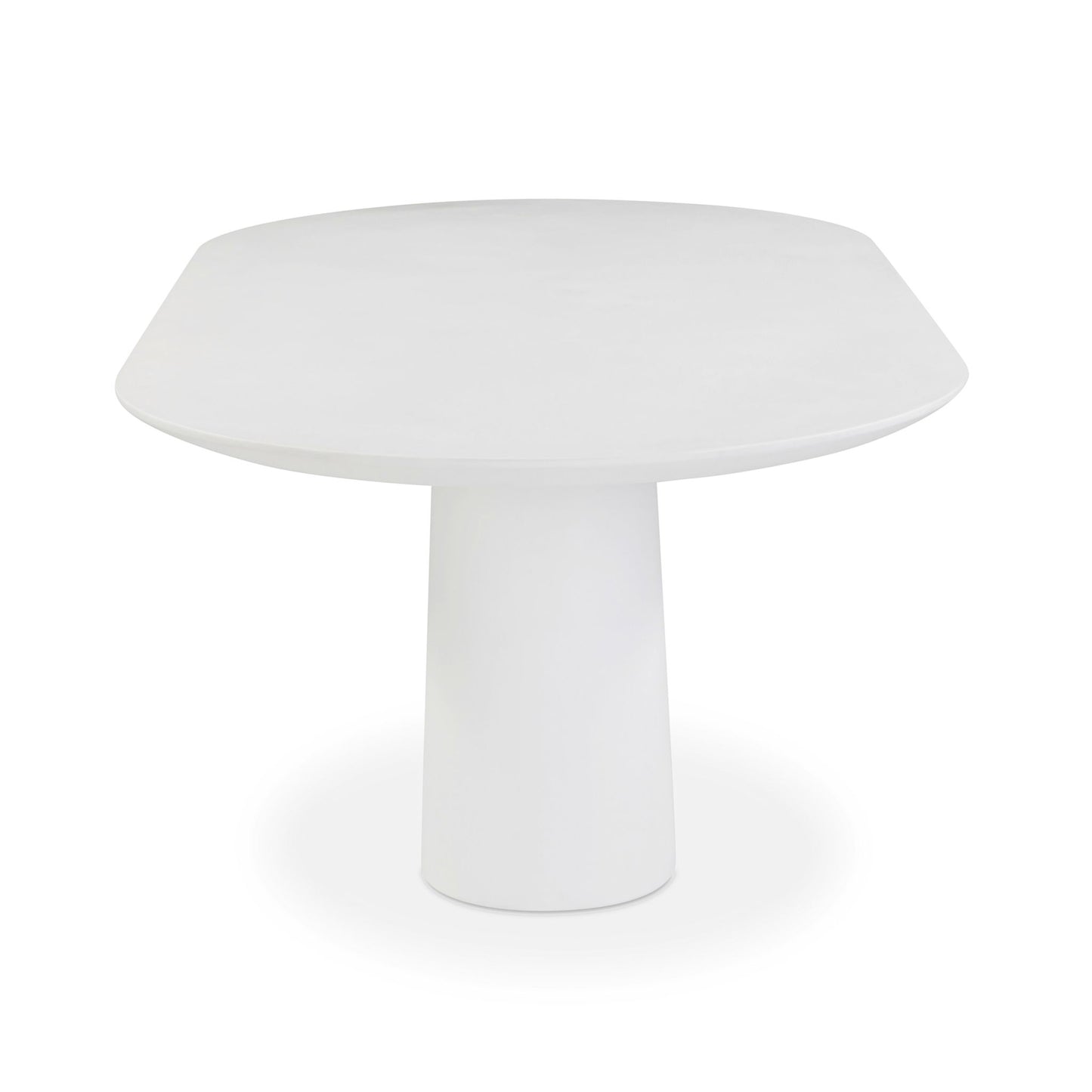 Nara - Indoor / Outdoor Concrete Dining Table - Pure White