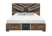 Optimus - King Bed - Black / Brown