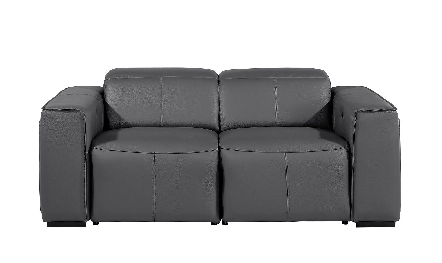 1224 - 2-Piece Modular Power Reclining Loveseat In With 2 Power Recliners & Power Headrests