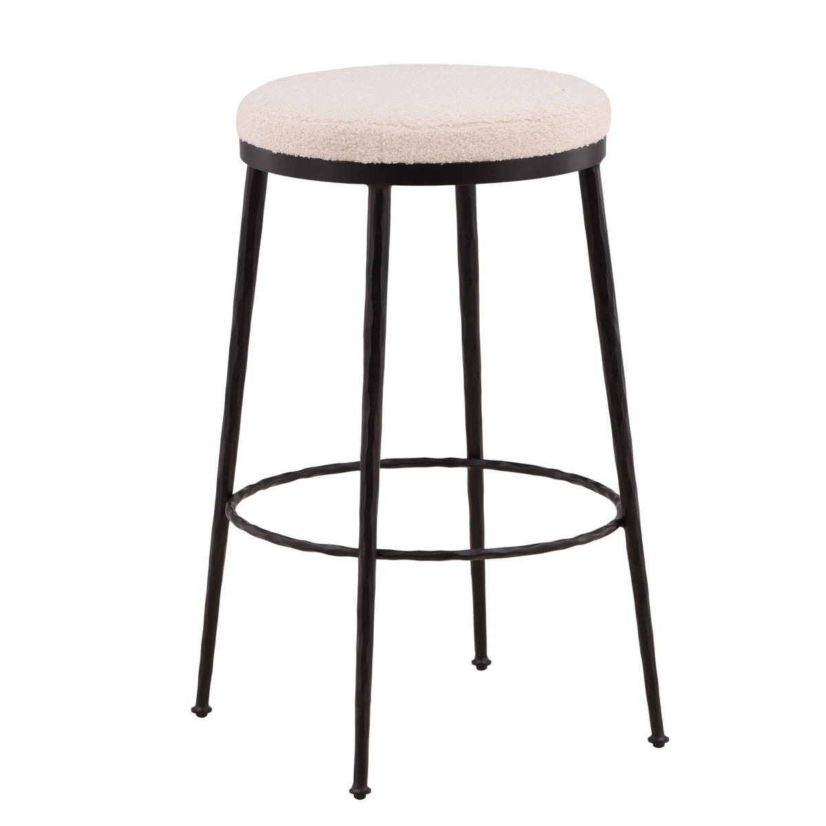 Winfield - Barstool - Ivory And Black