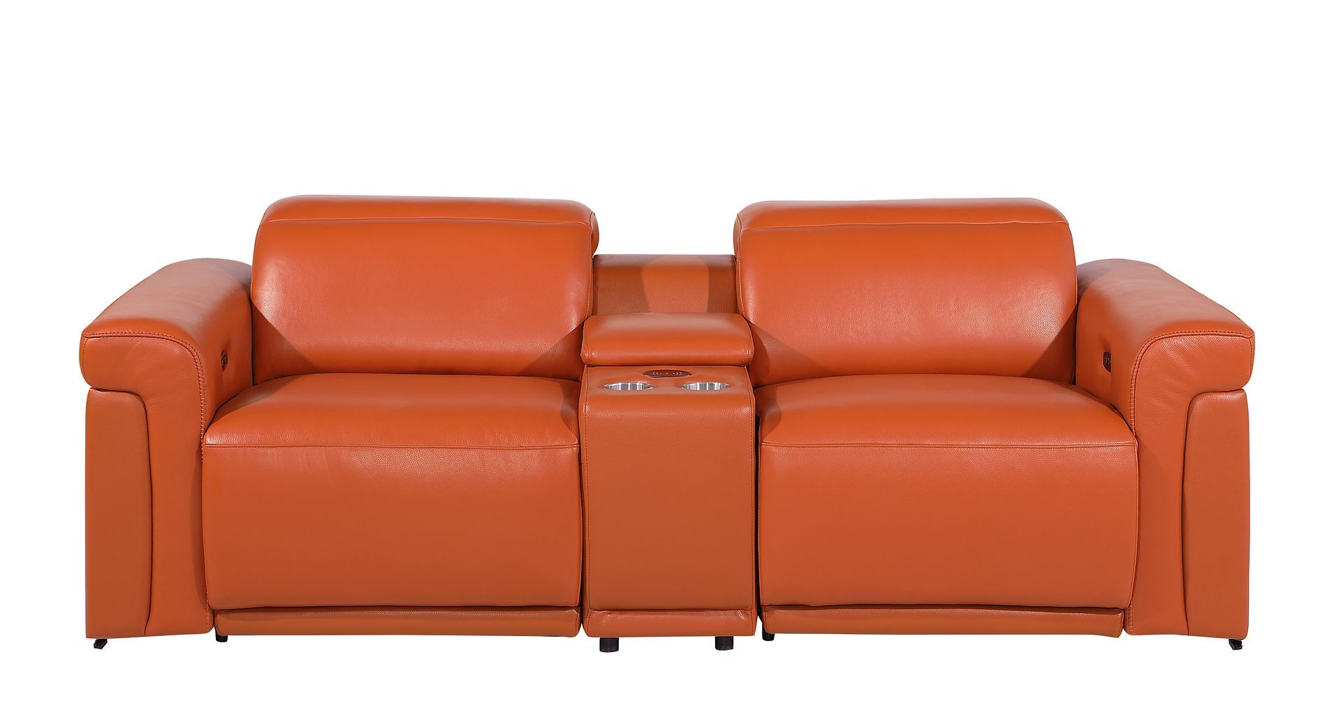 1126 - 3-Piece Modular Power Reclining Loveseat In With 2 Power Recliners & Power Headrests