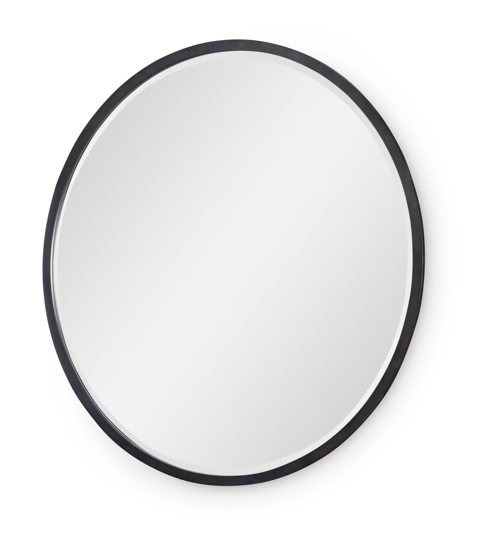 Artisan's Place - Round Mirror - Vintage Pine Ironwood