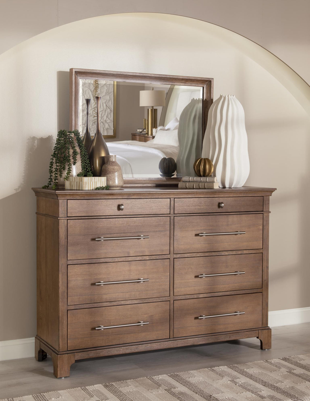Harmony - Rectangular Beveled Mirror