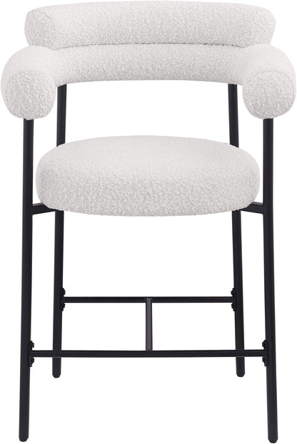 Blake - Counter Stool With Black Base (Set of 2)