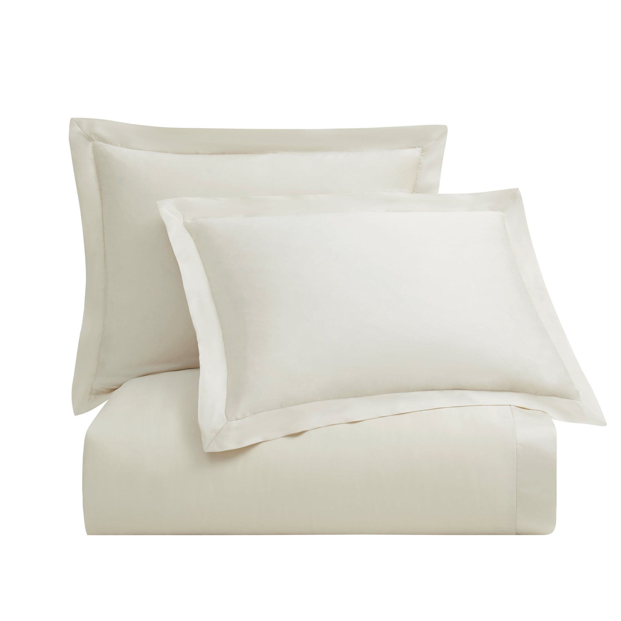 Lyocell - Queen Eucalyptus Duvet Cover Set (Set of 3) - Ivory