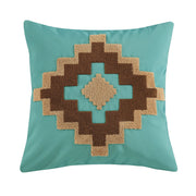 Outdoor Pillow - Serape Indoor/Outdoor Pillow - Turquoise