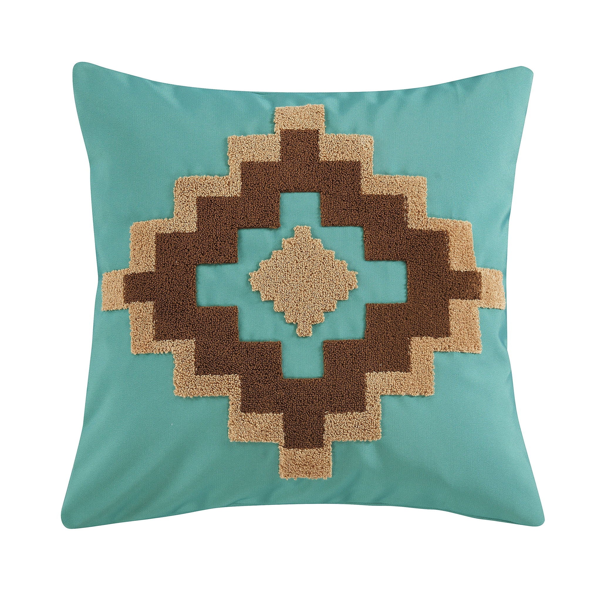 Outdoor Pillow - Serape Indoor/Outdoor Pillow - Turquoise