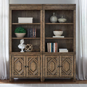 Carolina Park - Bunching Bookcase (Set of 2) - Amber Brown
