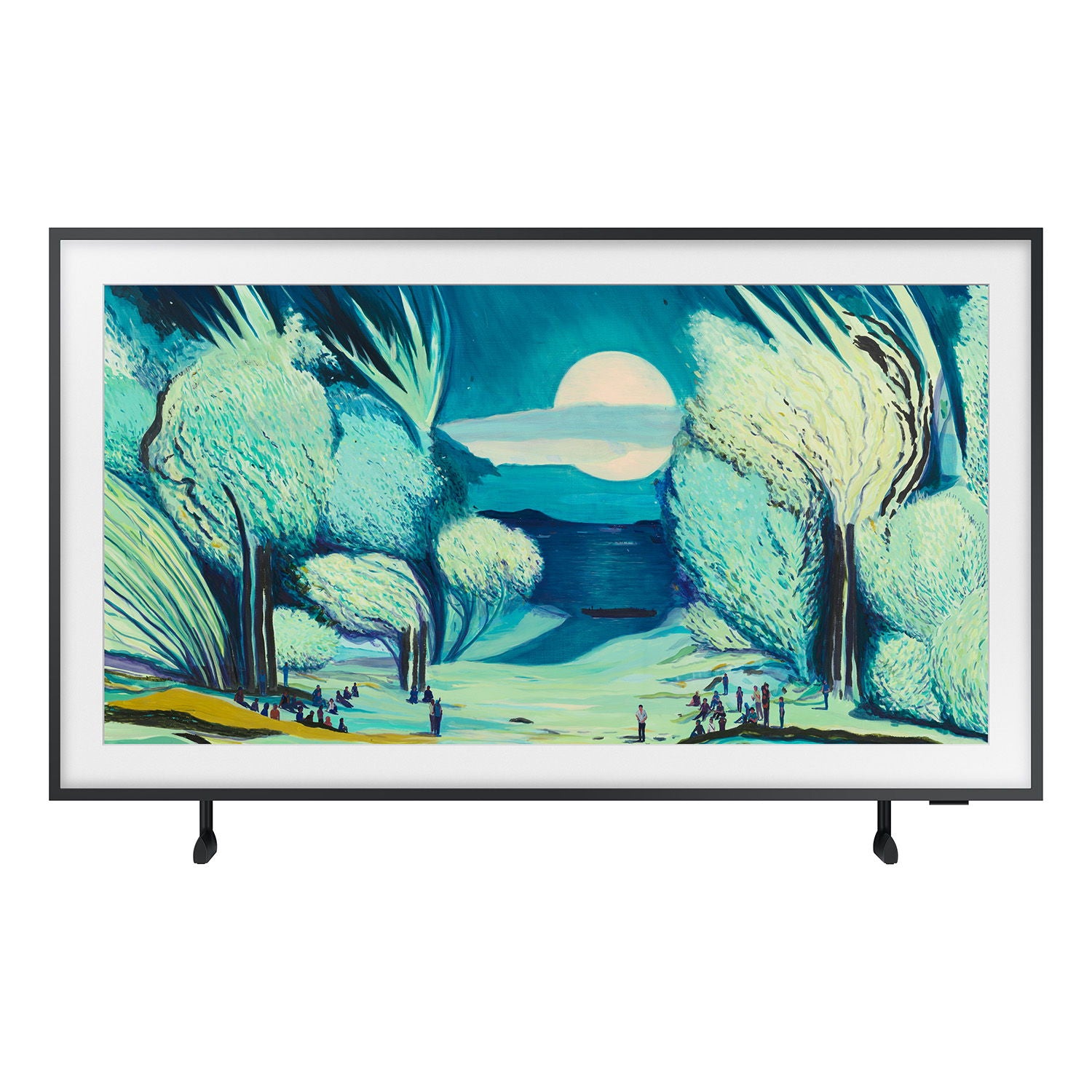 Samsung - 50" The Frame QLED 4K Smart TV - Black