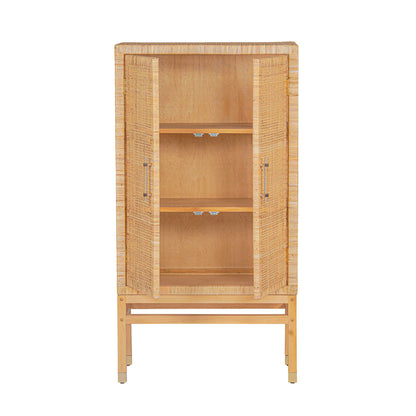 Amara - Woven Rattan Cabinet