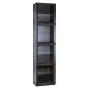 Eloa - Bookcase - Dark Brown And Ebony