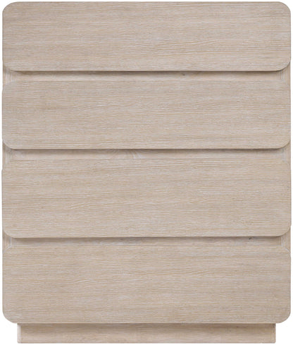 Adagio - Solid Wood And Oak Veneer Chest - Natural