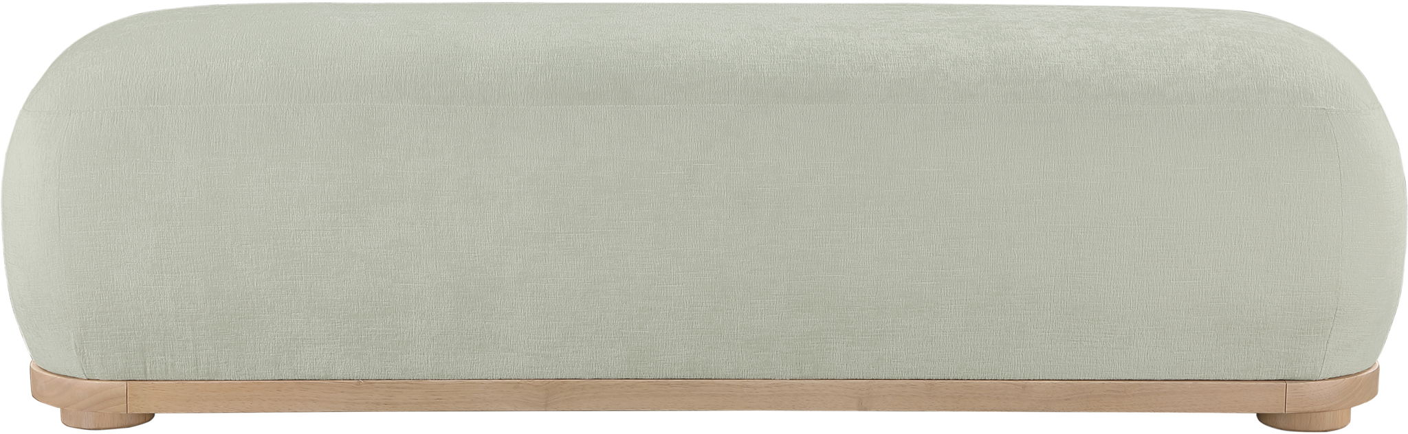 Calum - Bench - Light Brown Frame