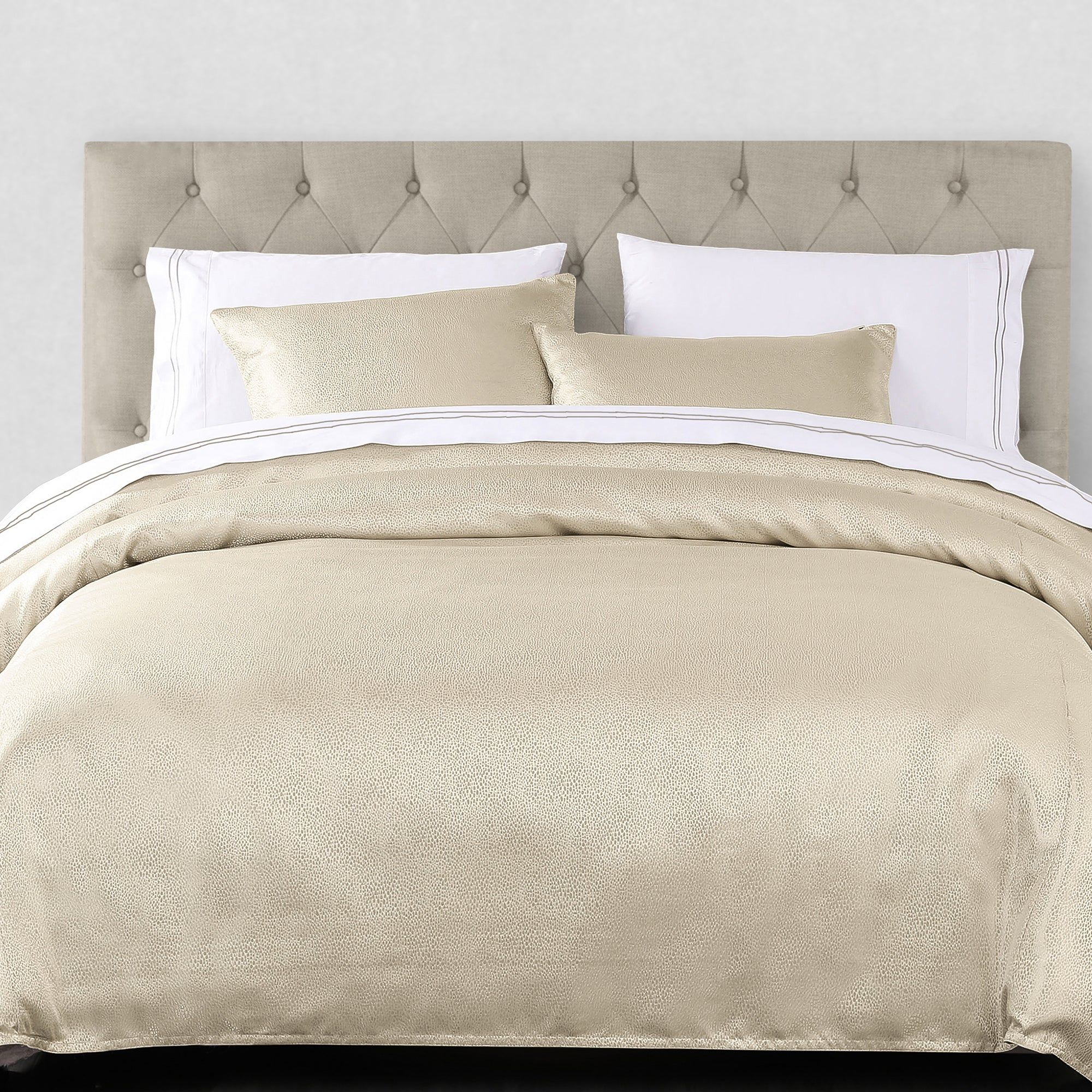 Marilyn Modern Bubble - Queen Comforter Set (Set of 3) - Gold