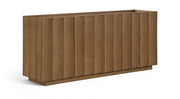 Swoon - Oak Veneer And Solid Wood Sideboard / Buffet - Brown
