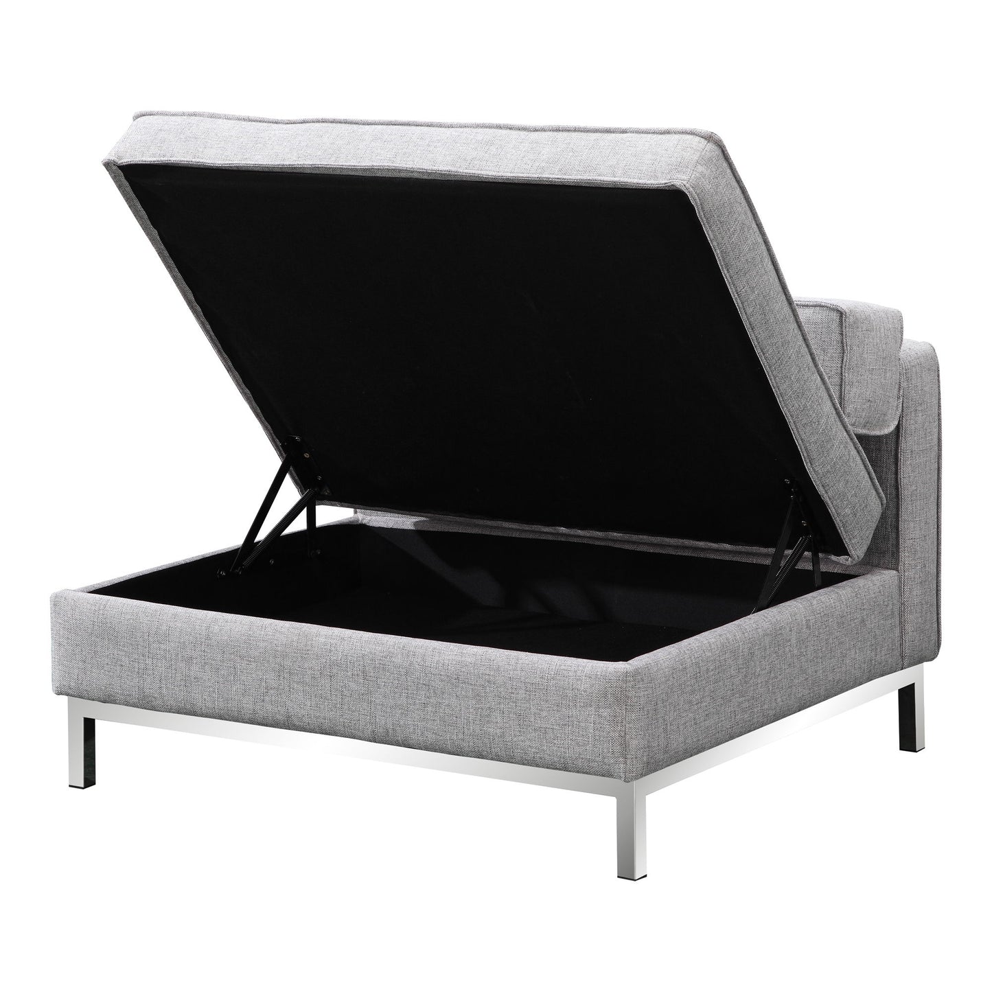 Covella - Storage Ottoman - Gray