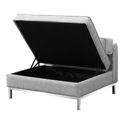 Covella - Storage Ottoman - Gray