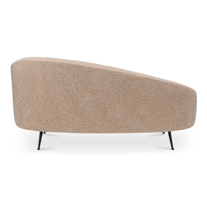 Abigail - Chaise - Light Brown