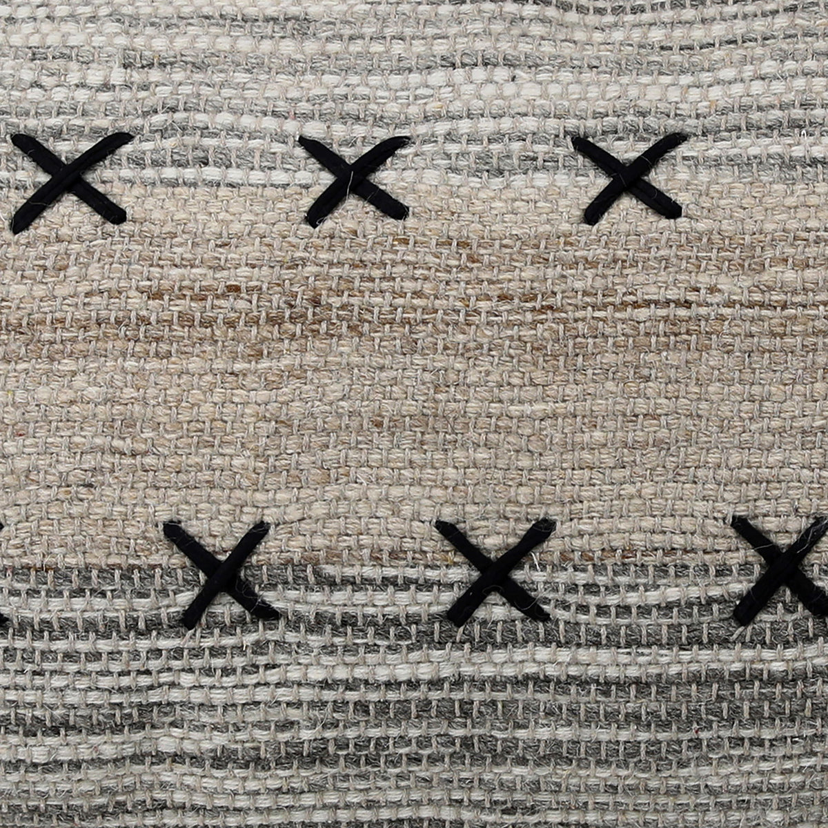 Kenya - Pillow - Gray And Taupe
