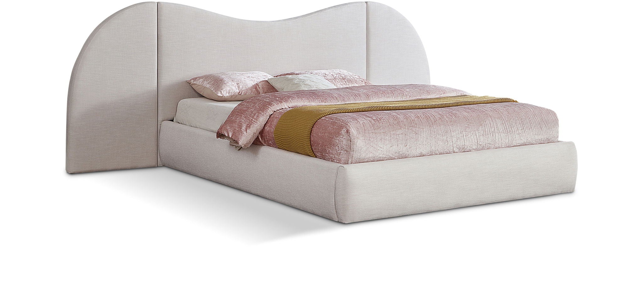 Everest - Linen Fabric Bed