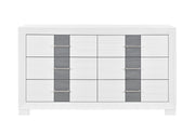 Optimus - Dresser - White / Gray