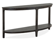 Boswell - Demilune Sofa Table - Peppercorn