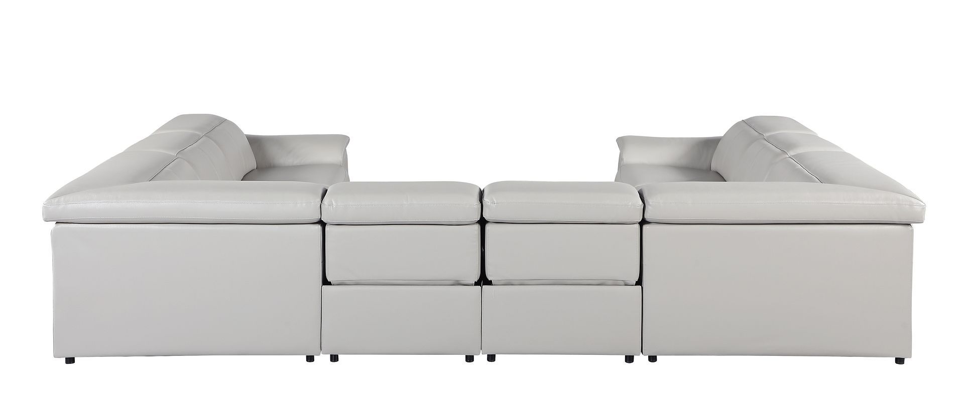 9762 - 8-Piece U-Shaped Sectional Sofa With 4 Power Recliners