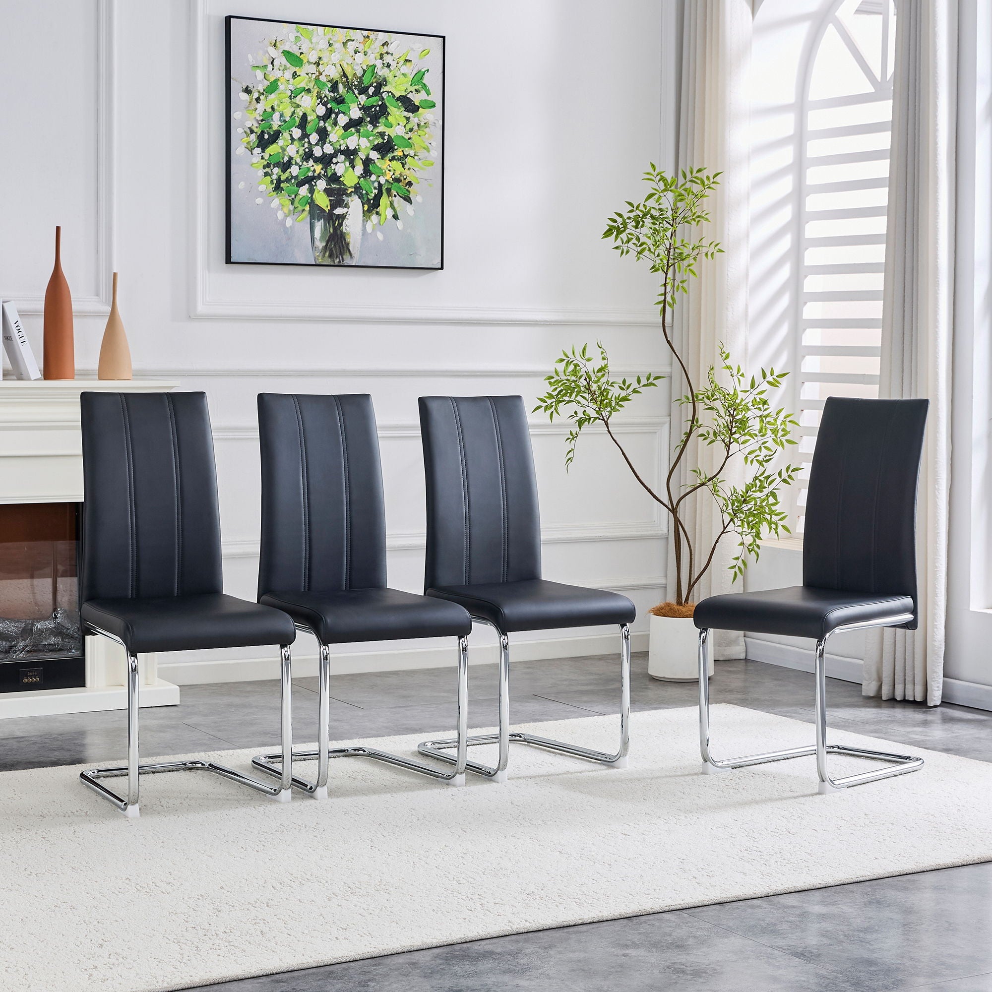 Modern Upholstered Dining Chairs For Dining Room