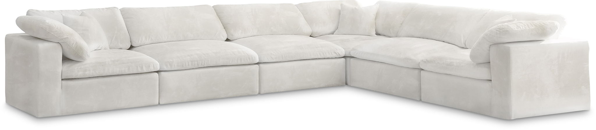 Cozy - 6 Piece Modular Corner Sectional