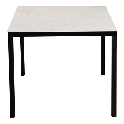 Parson - Small Marble Dining Table - Black