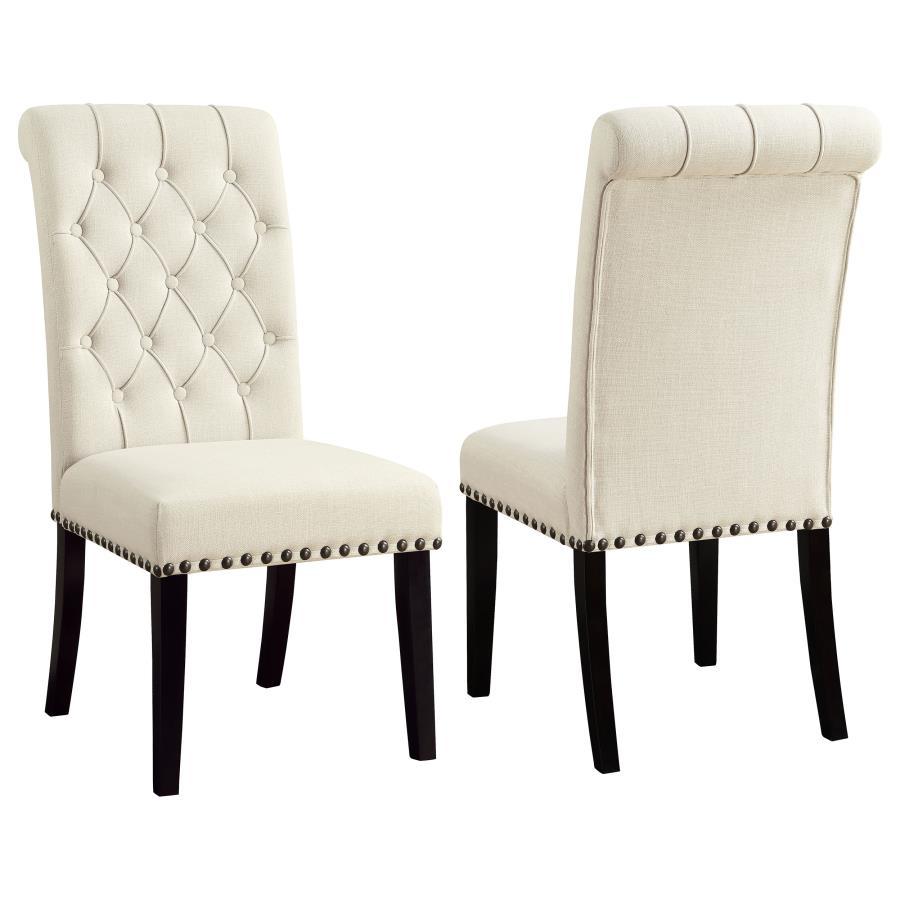 Alana - Fabric Upholstered Dining Side Chair (Set of 2) - Beige