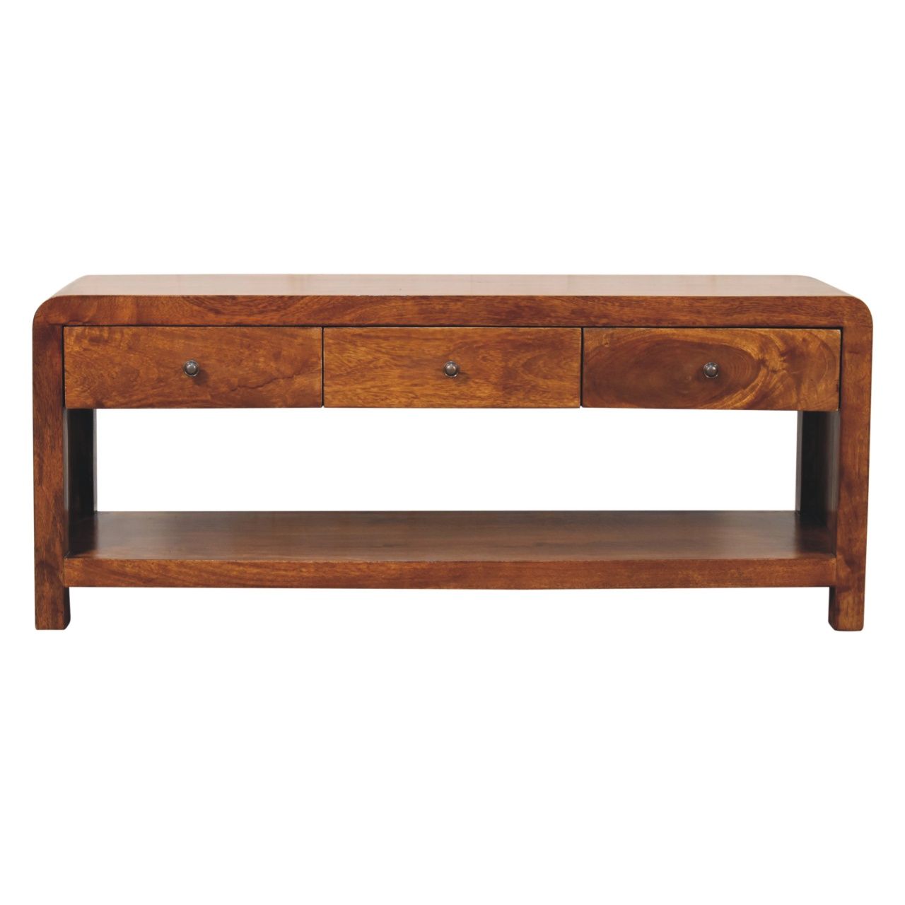 Aspen - Media Unit - Chestnut