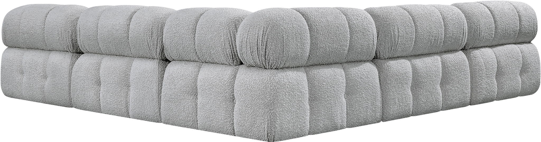 Ames - 5 Piece Fabric Modular Corner Sectional