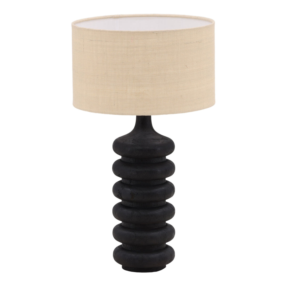 Ramiro - Table Lamp - Black And Beige