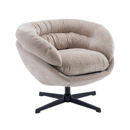 Modern Chenille Office Chair With 360 Degree Swivel