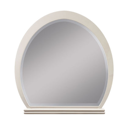 Allendale - Mirror - Ivory & Latte High Gloss