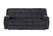 U6000 - Reclining Sofa - Black