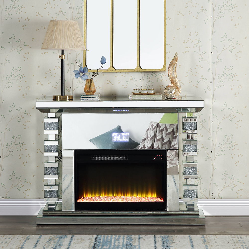 Noralie 47" Fireplace With Bluetooth
