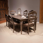 Paradise Valley - Rectangular Leg Table - Saddle Brown