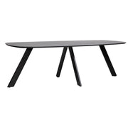 Tribeca - Dining Table - Black With Black
