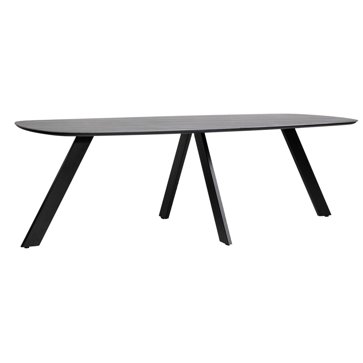 Tribeca - Dining Table - Black With Black