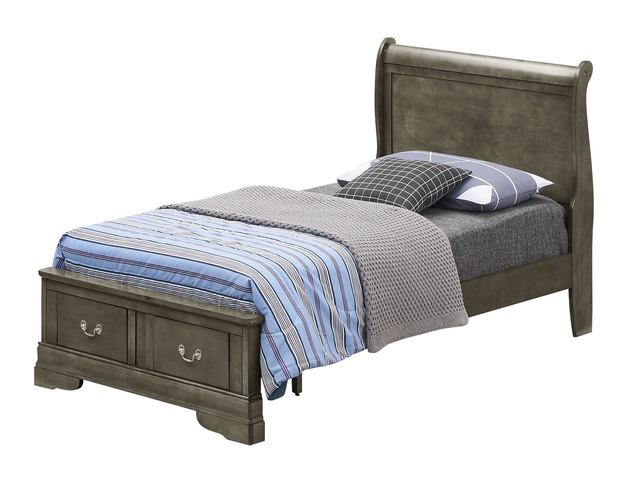 Glory Furniture - Louis Phillipe - Storage Bed